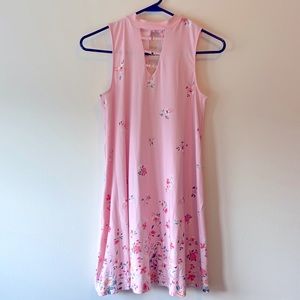 Pink summer dress